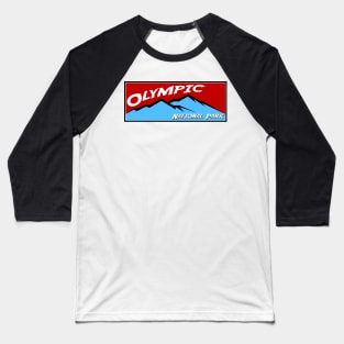 Olympic National Park Washington Baseball T-Shirt